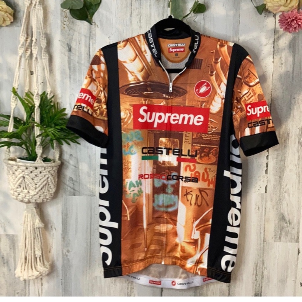 NWT Supreme/Castelli  Subway Cycle Jersey/ Large
